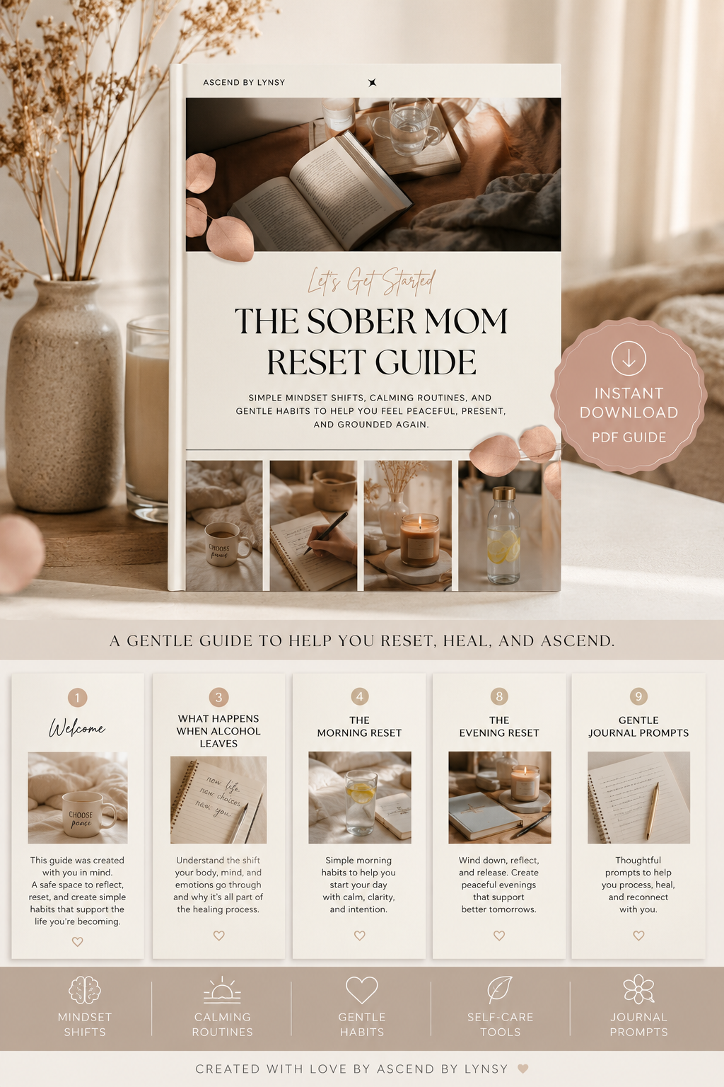 The Sober Mom Reset Guide