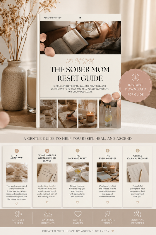 The Sober Mom Reset Guide
